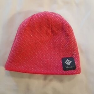 Columbia reversible pink & grey hat